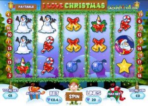игровой автомат I Love Christmas от PariPlay